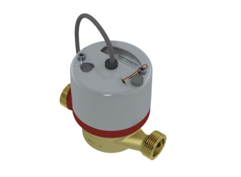 Импулсен водомер сух за топла вода 1/2" DN15 QЗ 2,5м3/ч L110мм JS NK PULSE