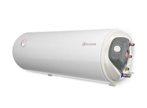 Бойлер ЕЛДОМ 120л 3KW хоризонтален монтаж с дясна серпентина
