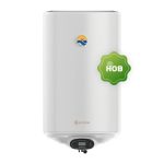 Хибриден Бойлер ЕЛДОМ 80л 550W + 1 500W емайлиран, голям диаметър, с интелигентно Wi-Fi електронно управление