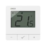 ENGO Термостат бял цифров Smart жичен със ZigBee комуникация захранване 230V вградено реле ON-OFF работи и с ETRV