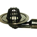 HL80.3 Воронка ф50/75 фланец за хидроизолацията, отточна тръба на шарнирна връзка, листоуловител