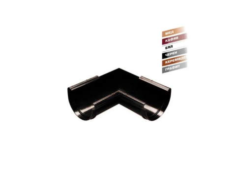 KANION PVC Ъгъл външен 130мм х 135° кафяв