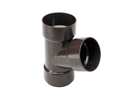 KANION PVC Разклонител 67° Ф75/75 кафяв