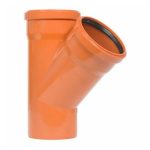 PVC Разклонител 45° за канализация