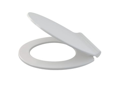 Alca Седалка и капак със забавено затваряне за тоалетна чиния Slim Duroplast антибактериална бял A64SLIM