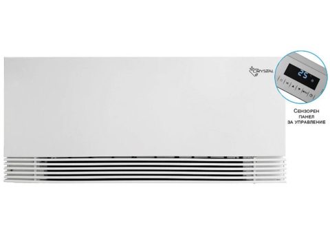 CRYSTAL Вентилаторен конвектор за отопление/охлаждане 0,99/0,75kW сензорно управление