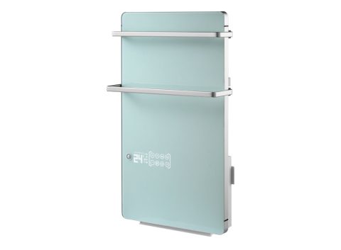 Tesy Електрическа лира за баня с LED дисплей 2000W стъклена