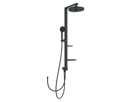 IDEAL STANDARD CERAFLOW ALU+ Душ система за стенен смесител с аксесоари /без смесител/ черен мат BD585XG