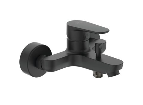IDEAL STANDARD CERAFINE O Смесител стенен за вана и душ черен мат BC500XG