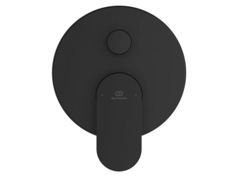 Ideal Standard Ceralife O Смесител за вграждане за вана/душ комплект с тяло черен мат BE023XG