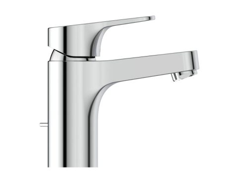 IDEAL STANDARD CERABASE Смесител за мивка H80 с метален изпразнител 11/4″ хром BC833AA