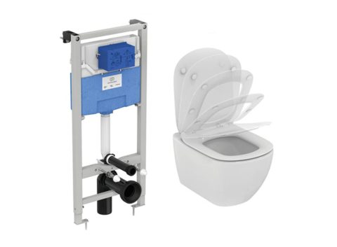 Ideal Standard ProSys 120P / Tesi Структура за вграждане с конзолна тоалетна чиния R059801