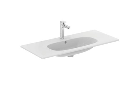 IDEAL STANDARD TESI Мивка за баня 1025х450х165мм за стенен монтаж или върху мебел/плот T350801