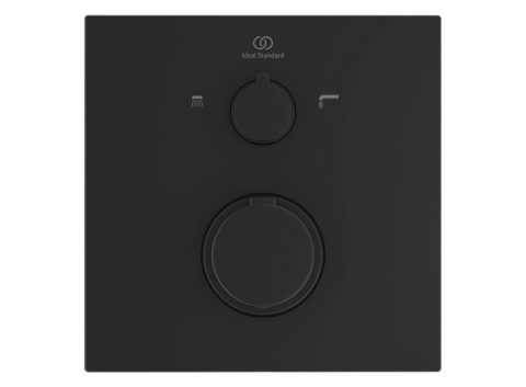 IDEAL STANDARD CERATHERM C100 Термостатен смесител за вграждане за вана и душ черен A7522XG
