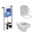 Ideal Standard ProSys 120M /TESI Структура за вграждане с конзолна тоалетна чиния RimLS+ R051901