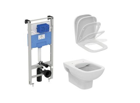 Ideal Standard ProSys 120M /TESI Структура за вграждане с конзолна тоалетна чиния RimLS+ R051901