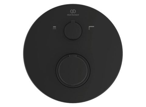 IDEAL STANDARD CERATHERM T100 Термостатен смесител за вграждане за вана и душ черен A5814XG