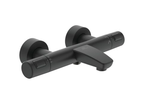 IDEAL STANDARD CERATHERM T25 Термостатен смесител за вана и душ черен A7544XG