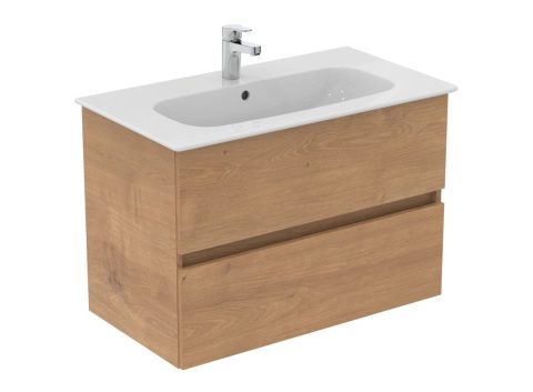 IDEAL STANDARD EUROVIT Шкаф за мивка 800x460x645мм с 2 чекмеджета естествен дъб R0263Y8