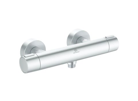 IDEAL STANDARD CERATHERM ALU+ Термостатен стенен смесител за душ без аксесоари сребро BD582SI