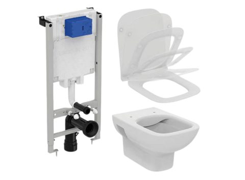 Ideal Standard I.Life А Rimless+ WC комплект а вграждане R061401