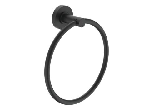 IDEAL STANDARD IOM Халка за хавлии/кърпи ф159мм за баня черен мат A9130XG