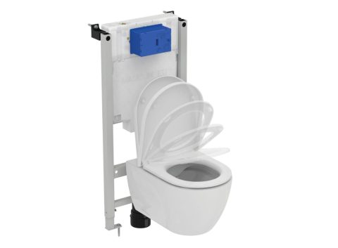 IDEAL STANDARD PROSYS 120 P Структура за вграждане с конзолна тоалетна чиния Rimless бял T569201
