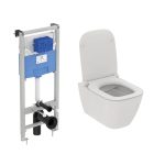 Ideal Standard ProSys 120P / i.life B Структура за вграждане с конзолна тоалетна чиния 540х355мм RimLS+ R052001