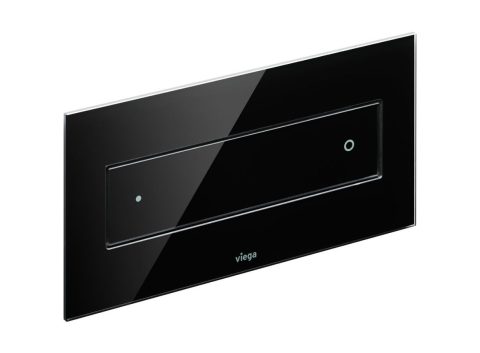 VIEGA VISIGN FOR STYLE 12 Бутон за структура – закалено стъкло прозрочно черно 687861