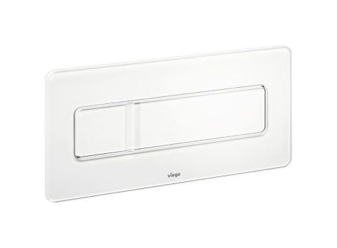 VIEGA VISIGN FOR MORE 105 Бутон за структура закалено стъкло бяло 758820